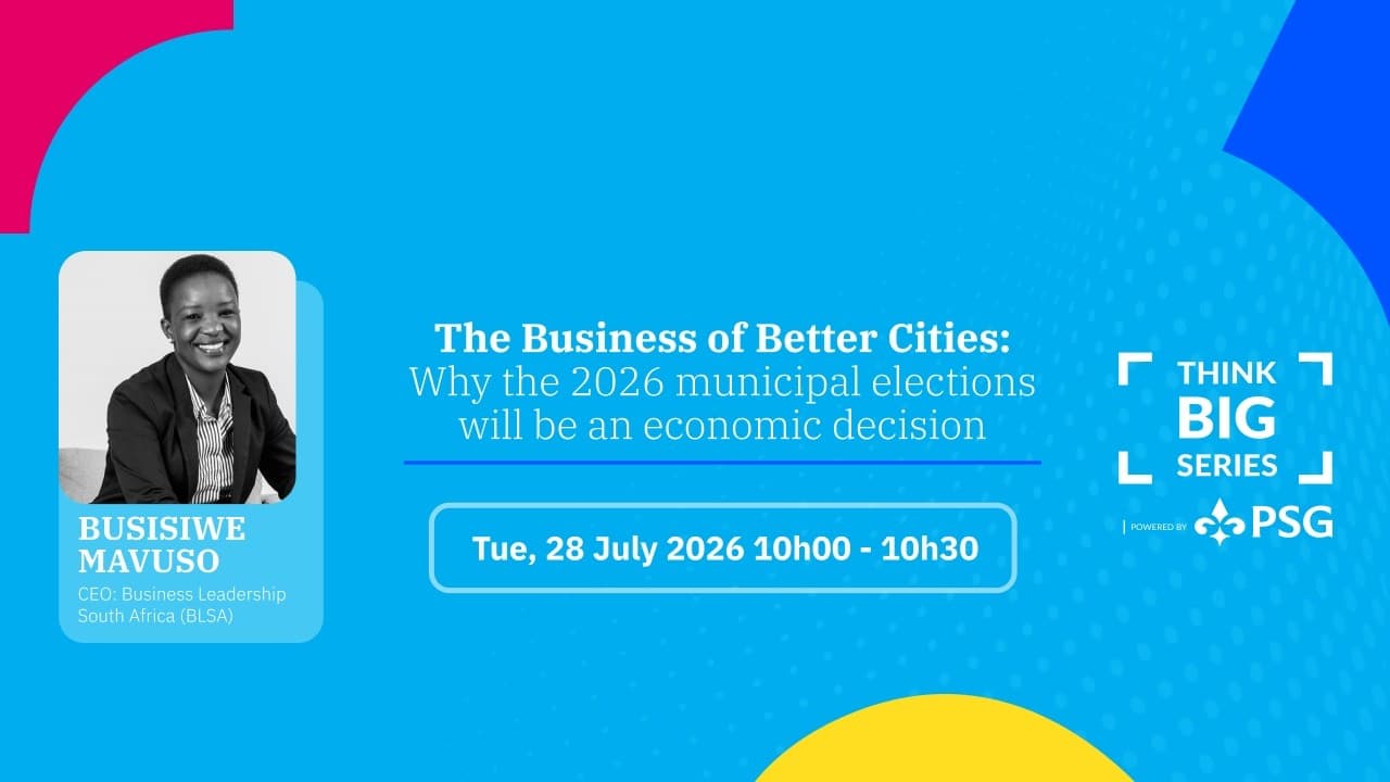 The Business of Better Cities: Why the 2026 municipal elections will be an economic decision