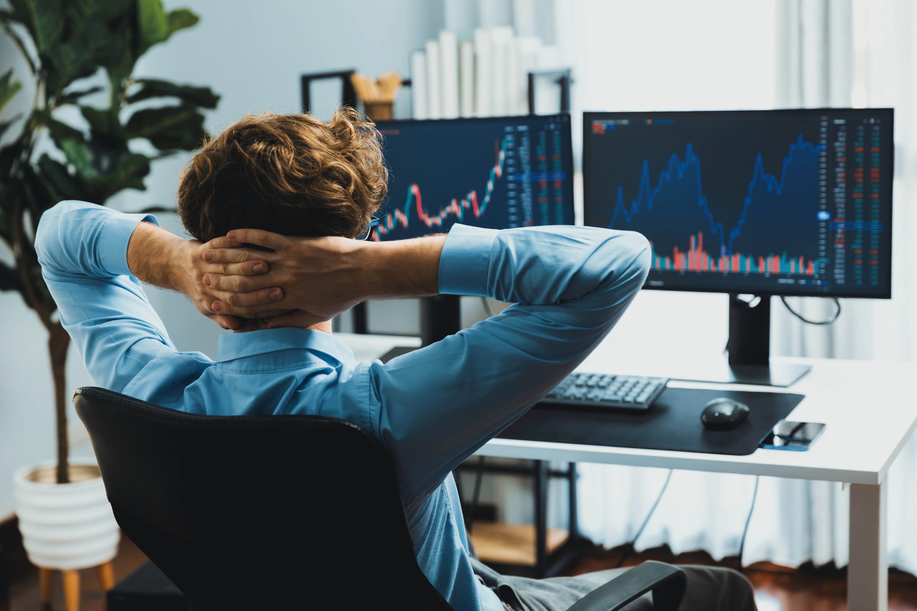 Markets higher as bond yields pause and technology shares rebound